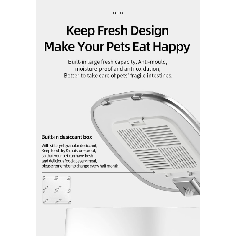 Smart Wifi Pet Feeder (Single Bowl)