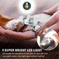 Load image into Gallery viewer, LED Pet Nail Clippers