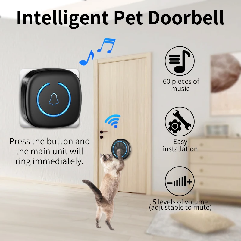 Touch Doorbell for Pets