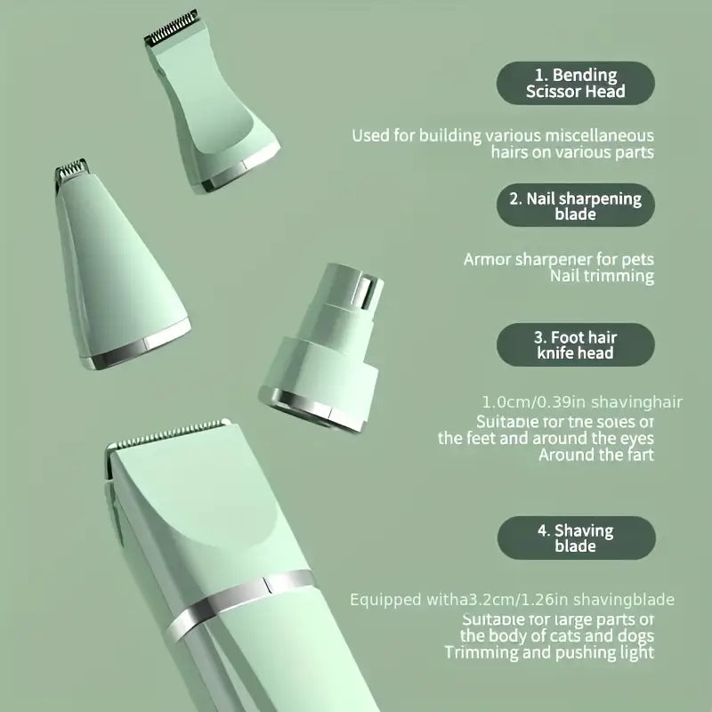 4-in-1 Cordless Grooming Tool